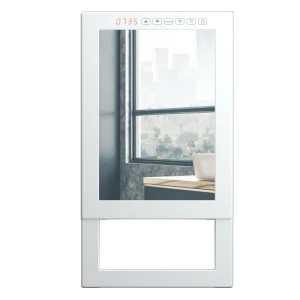 QUADRO VISIO - elektryczny grzejnik łazienkowy - lustro + termostat tygodniowy