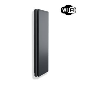 ICON 10 WI-FI – 1000 W pionowy energooszczędny grzejnik elektryczny - kolor antracyt